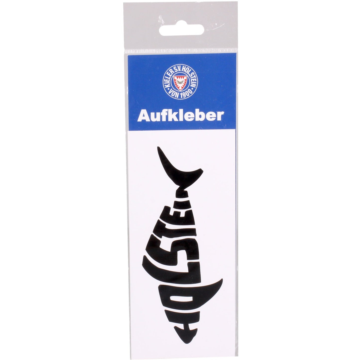 Holstein Kiel Aufkleber Fisch schwarz