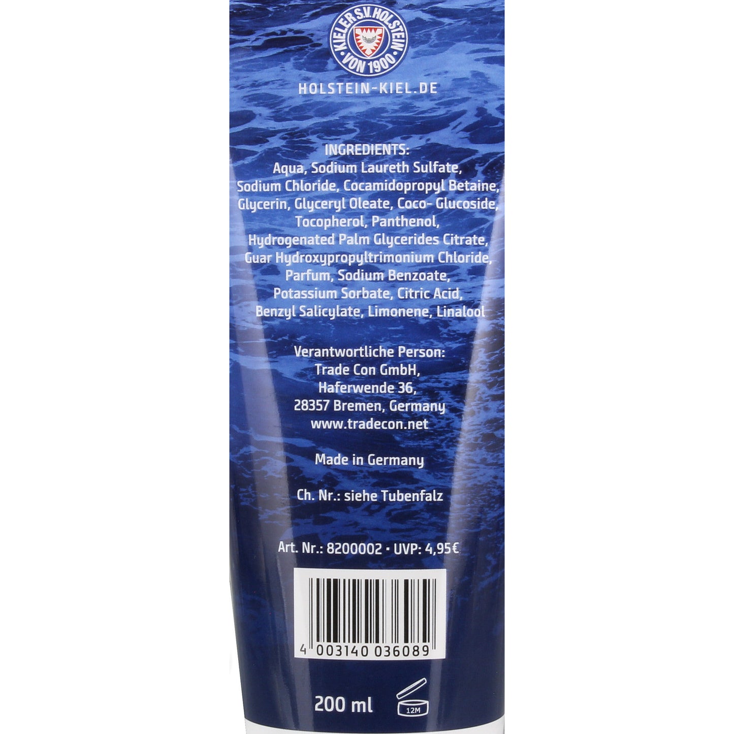 Holstein Kiel Duschgel Halbzeitbrause 200ml