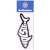 Holstein Kiel Aufkleber Fisch weiß