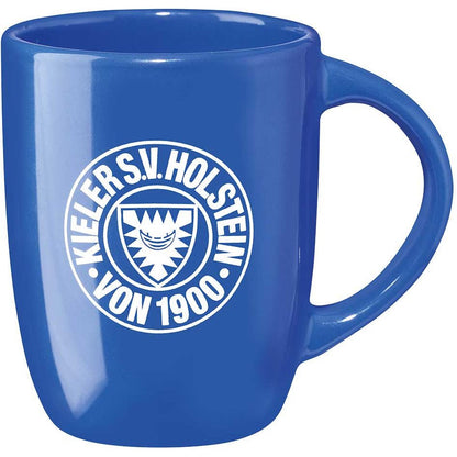 Holstein Kiel Kaffeebecher Ahoi blau