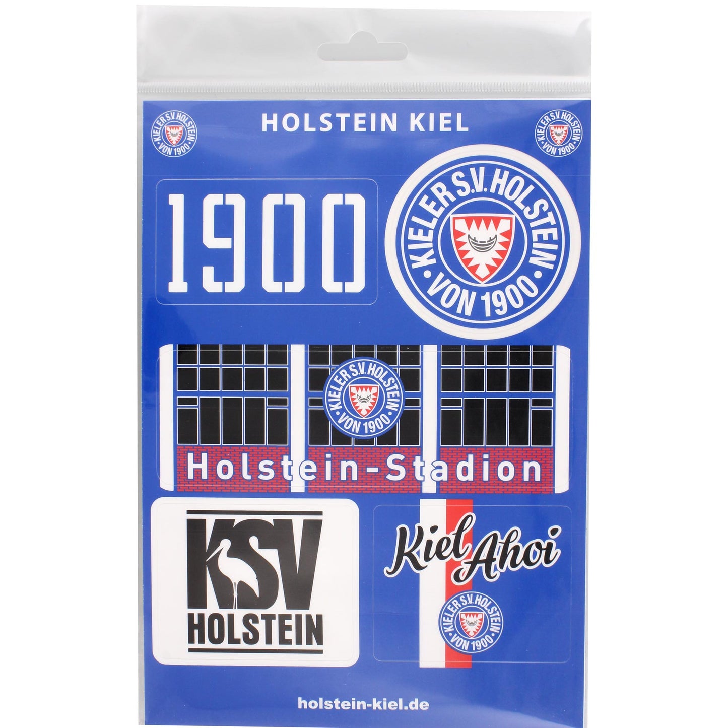Holstein Kiel Aufkleber-Set Stadion